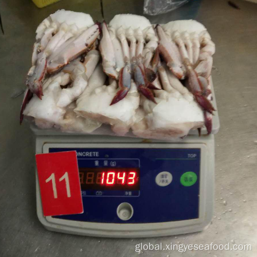 Frozen Swimming Cut Crab Frozen Cut Blue Swimming Crab Portunus Trituberculatus Factory